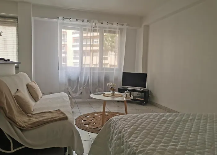De 35m² Entre Et Juan Les Pins Apartamento *